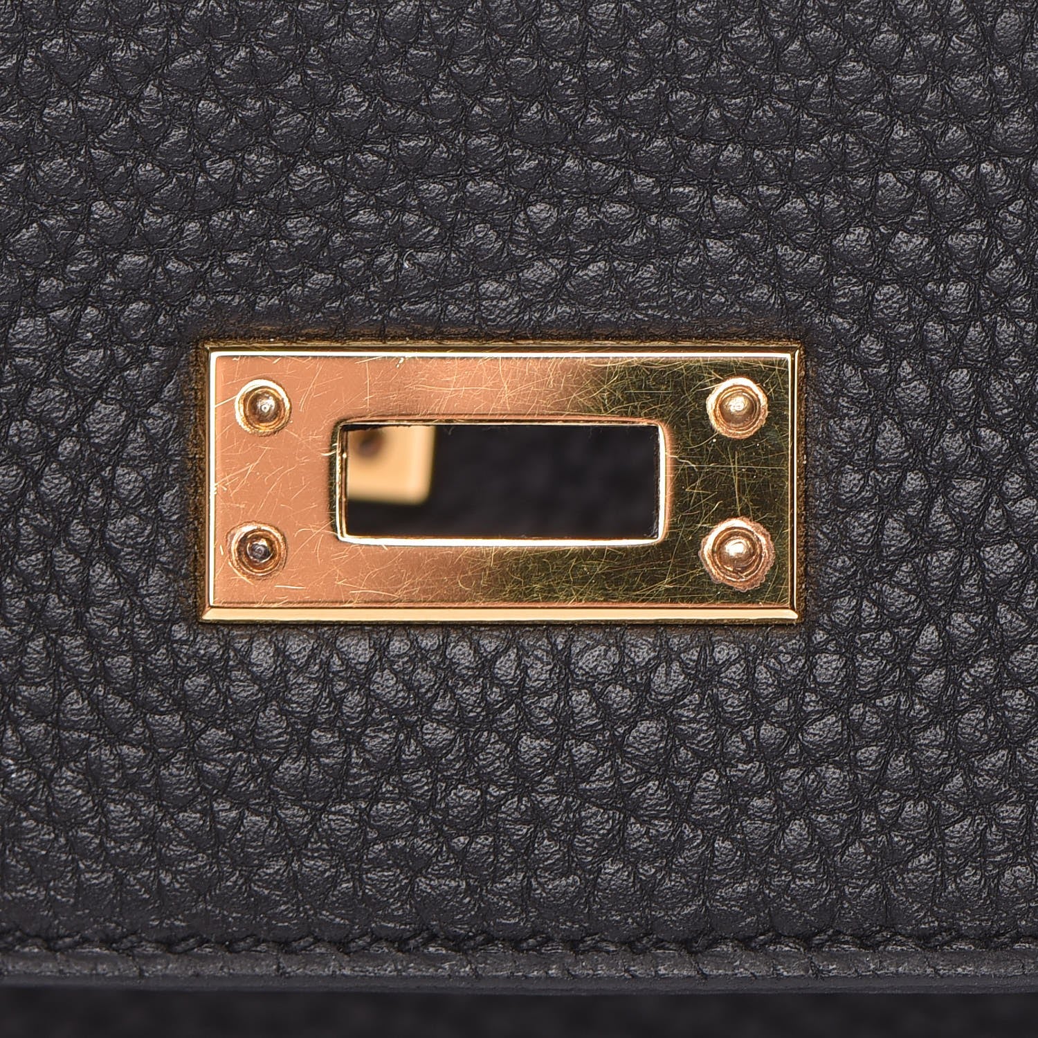 Hermes Togo Kelly Retourne 25 Black 38 of 64