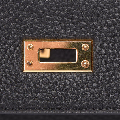 Hermes Togo Kelly Retourne 25 Black 38 of 64