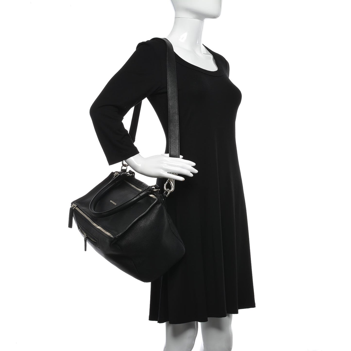 Sugar Goatskin Medium Pandora Black