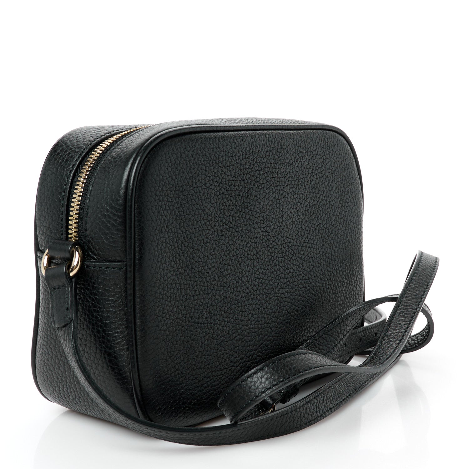 Gucci Pebbled Calfskin Small Soho Disco Bag Black 3 of 12