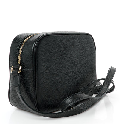 Gucci Pebbled Calfskin Small Soho Disco Bag Black 3 of 12
