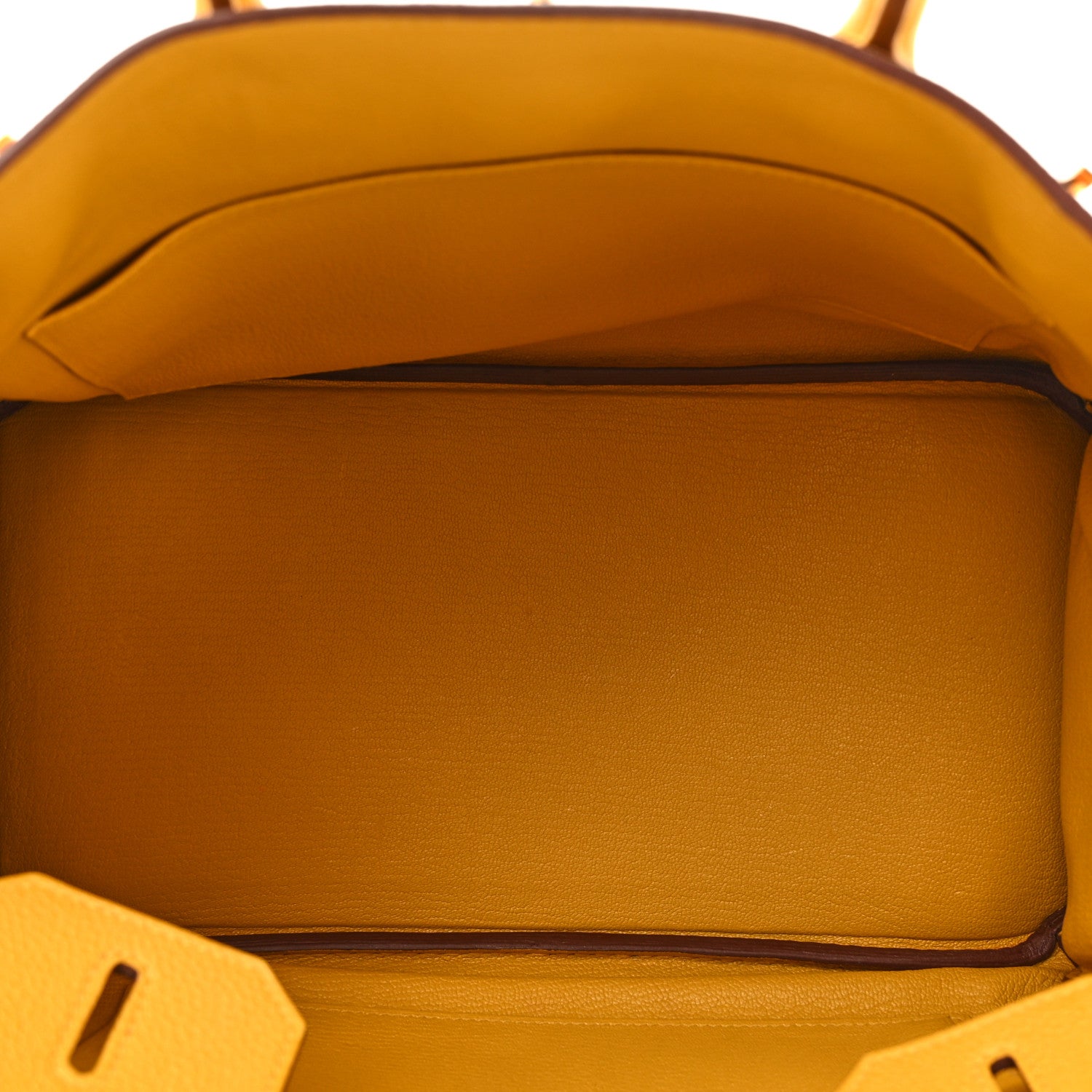 Hermes Togo BIRKIN 30 Jaune Ambre 5 of 11