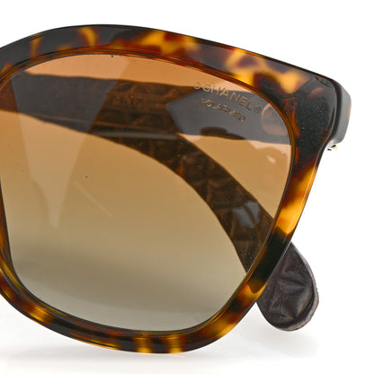 Chanel Acetate Quilted Polarized Butterfly CC Sunglasses 5288-Q Tortoise 10 of 11