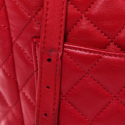 Chanel Lambskin Quilted Small Urban Spirit Backpack Red 19 of 21