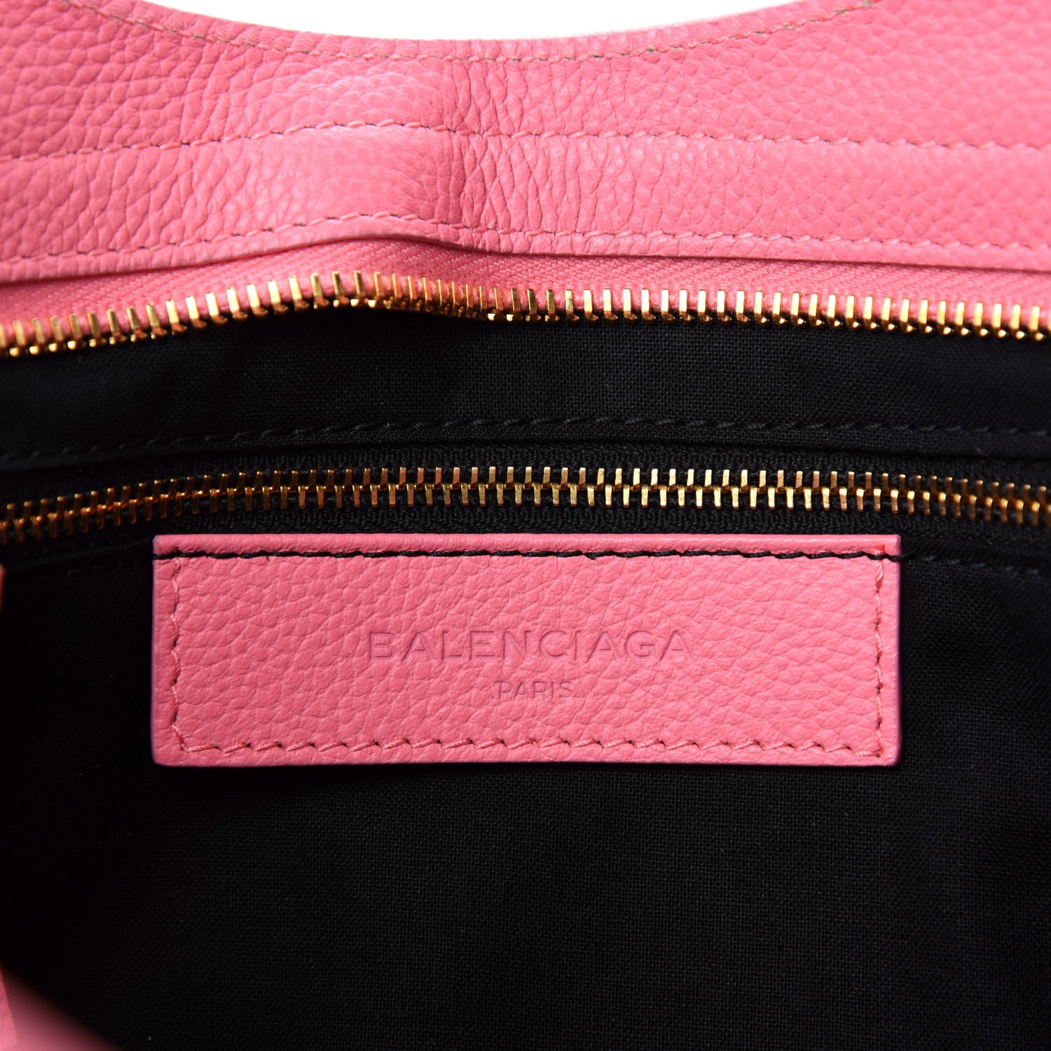 Balenciaga Veau Gravier Classic Gold Hardware City Rose Dragee 10 of 12