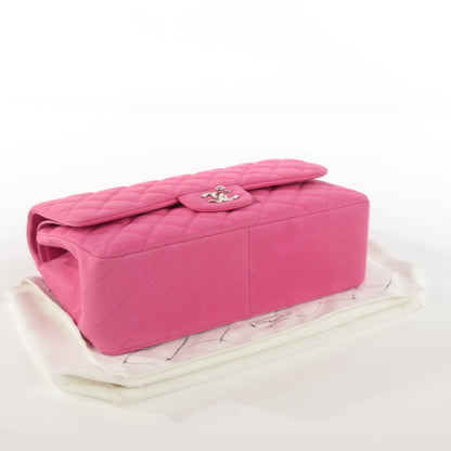 Chanel Iridescent Caviar Quilted Jumbo Double Flap Pink 4 of 8