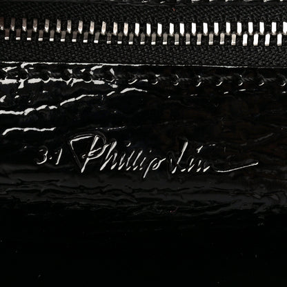 3.1 Phillip Lim Textured Patent Mini Pashli Satchel Black 6 of 9