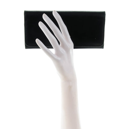 Prada Saffiano Metal Continental Flap Wallet Nero Black 2 of 8