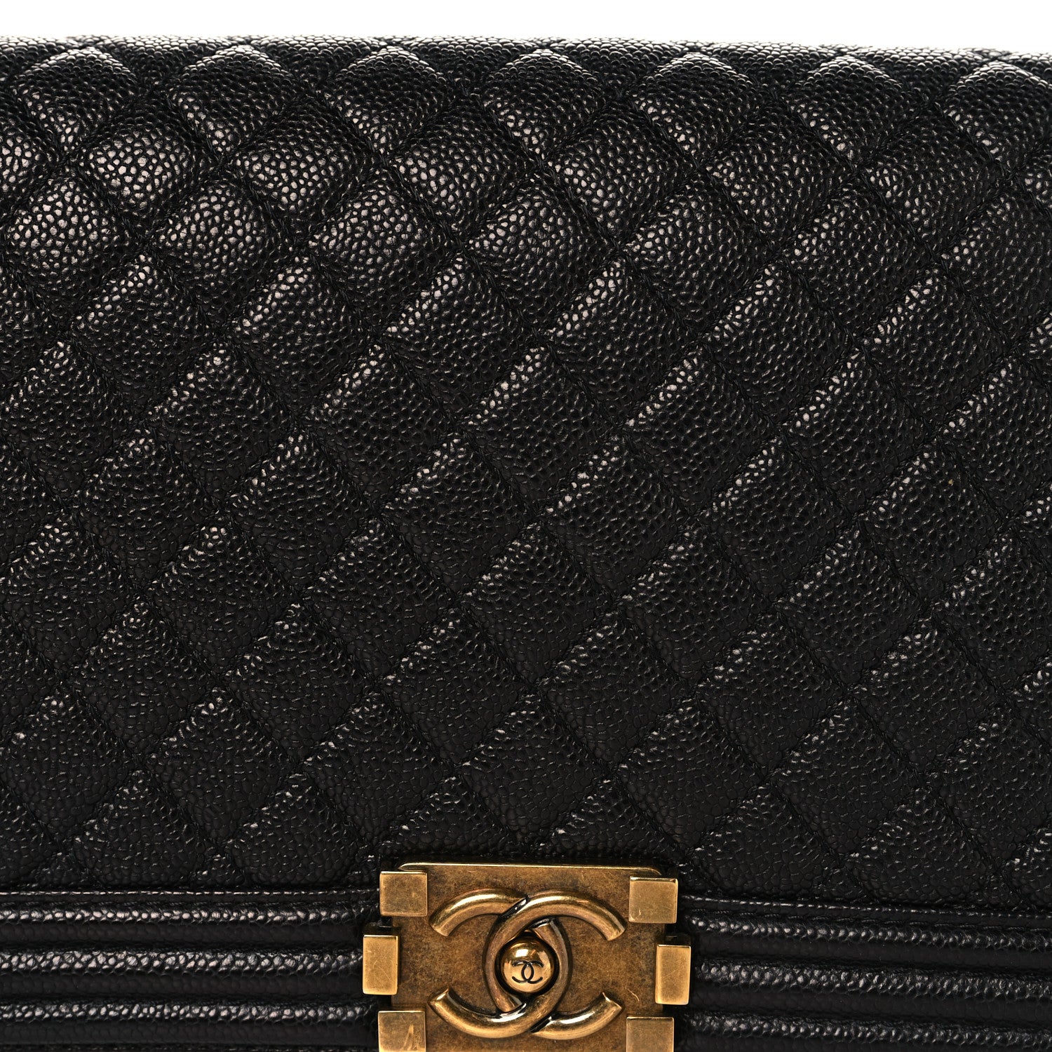 Chanel Caviar Quilted New Medium Boy Flap Black 8 of 10