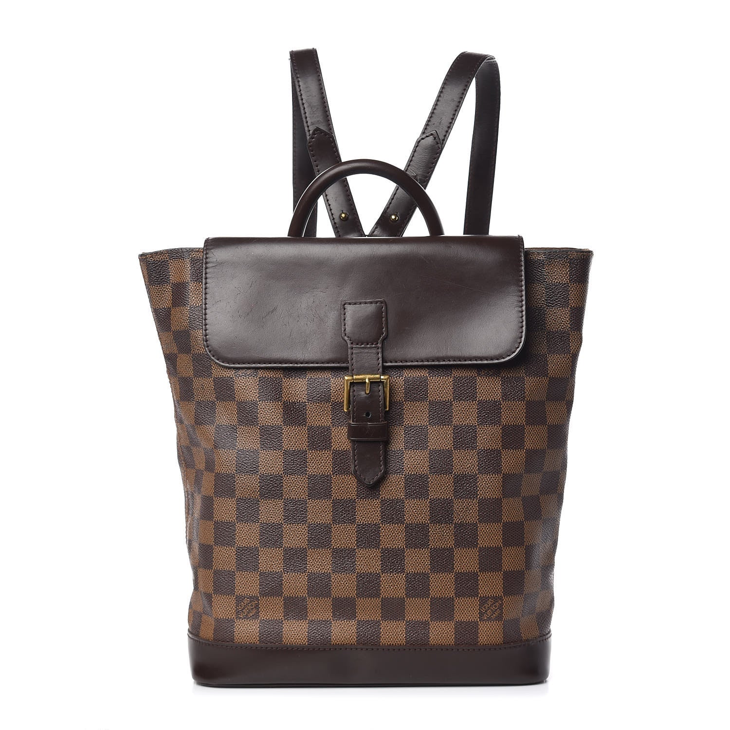 Louis Vuitton Damier Ebene Soho Backpack 1 of 20