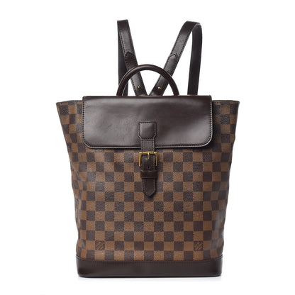 Louis Vuitton Damier Ebene Soho Backpack 1 of 20