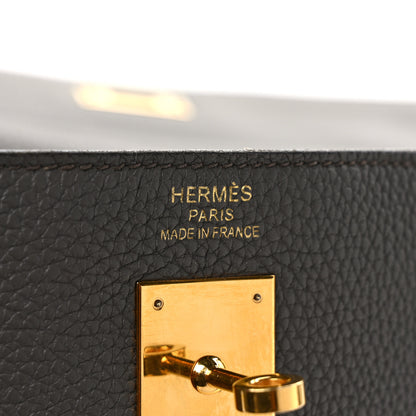 Hermes Togo Kelly Retourne 32 Etain 6 of 10