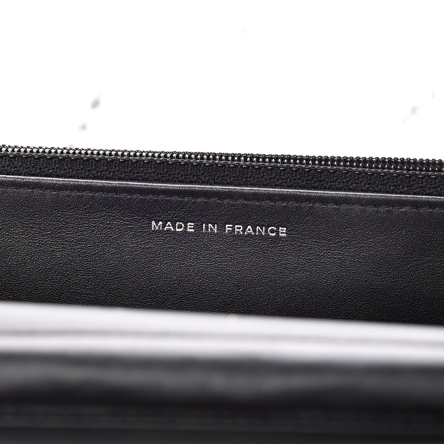 Chanel Caviar Timeless CC Wallet On Chain WOC Black 9 of 14
