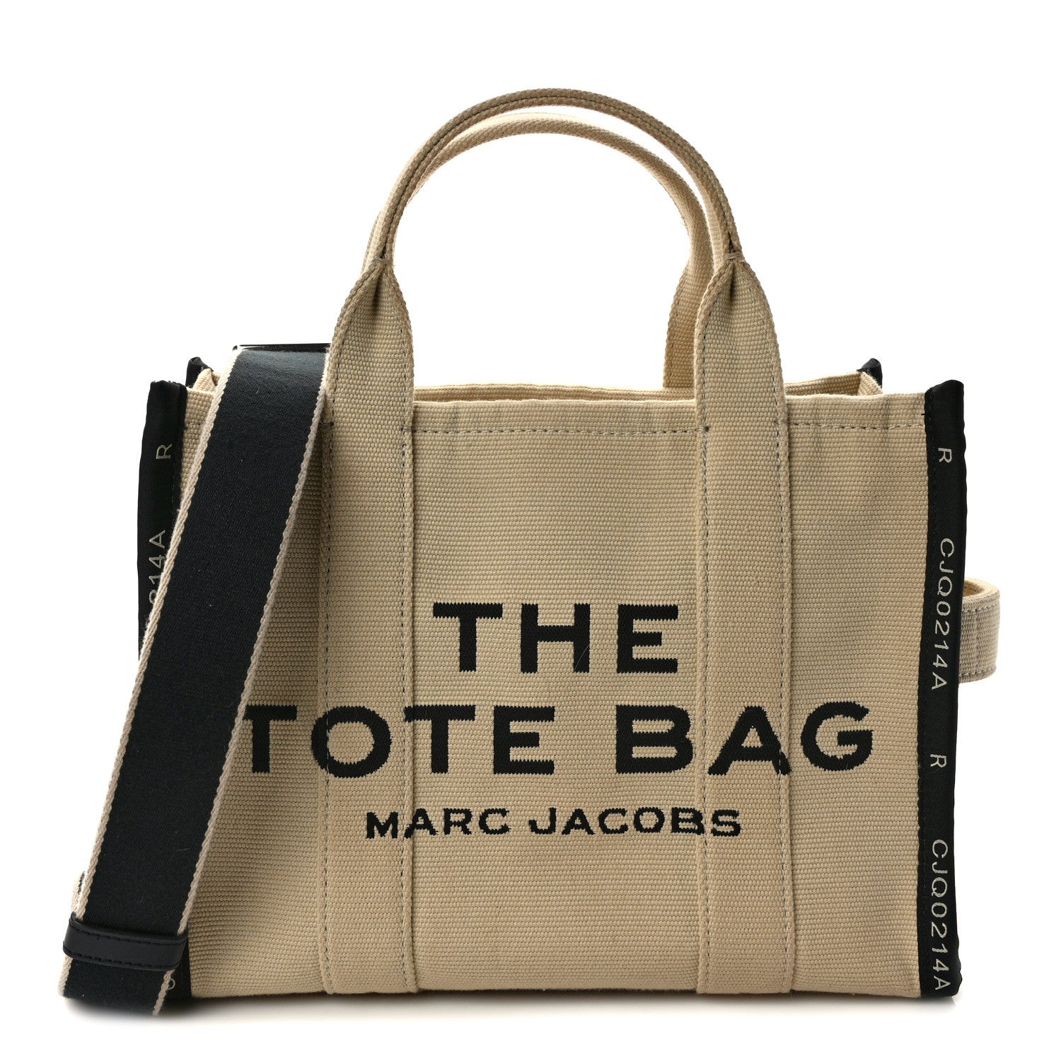 Marc Jacobs Jacquard Large The Traveler Tote Bag Warm Sand 1 of 11