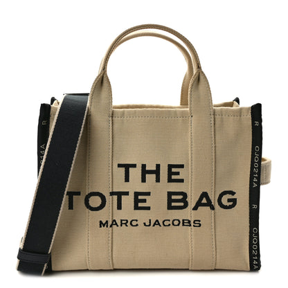 Marc Jacobs Jacquard Large The Traveler Tote Bag Warm Sand 1 of 11