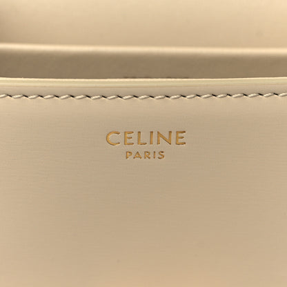 Celine Natural Calfskin Triomphe Shoulder Bag White 6 of 12