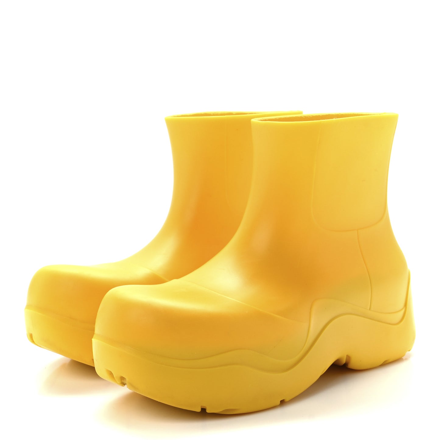 Rubber Puddle Ankle Boots 36 Egg Yolk