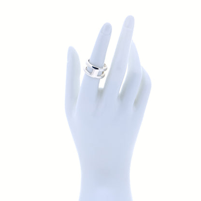 Tiffany Sterling Silver Zig Zag Ring 54 7 2 of 5