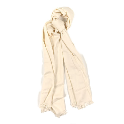 Hermes Cashmere Silk New Libris Confettis D'Ex Stole Ivory 1 of 3