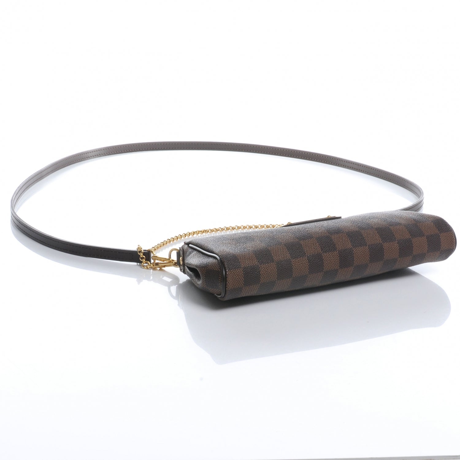 Louis Vuitton Damier Ebene Eva Clutch 4 of 8