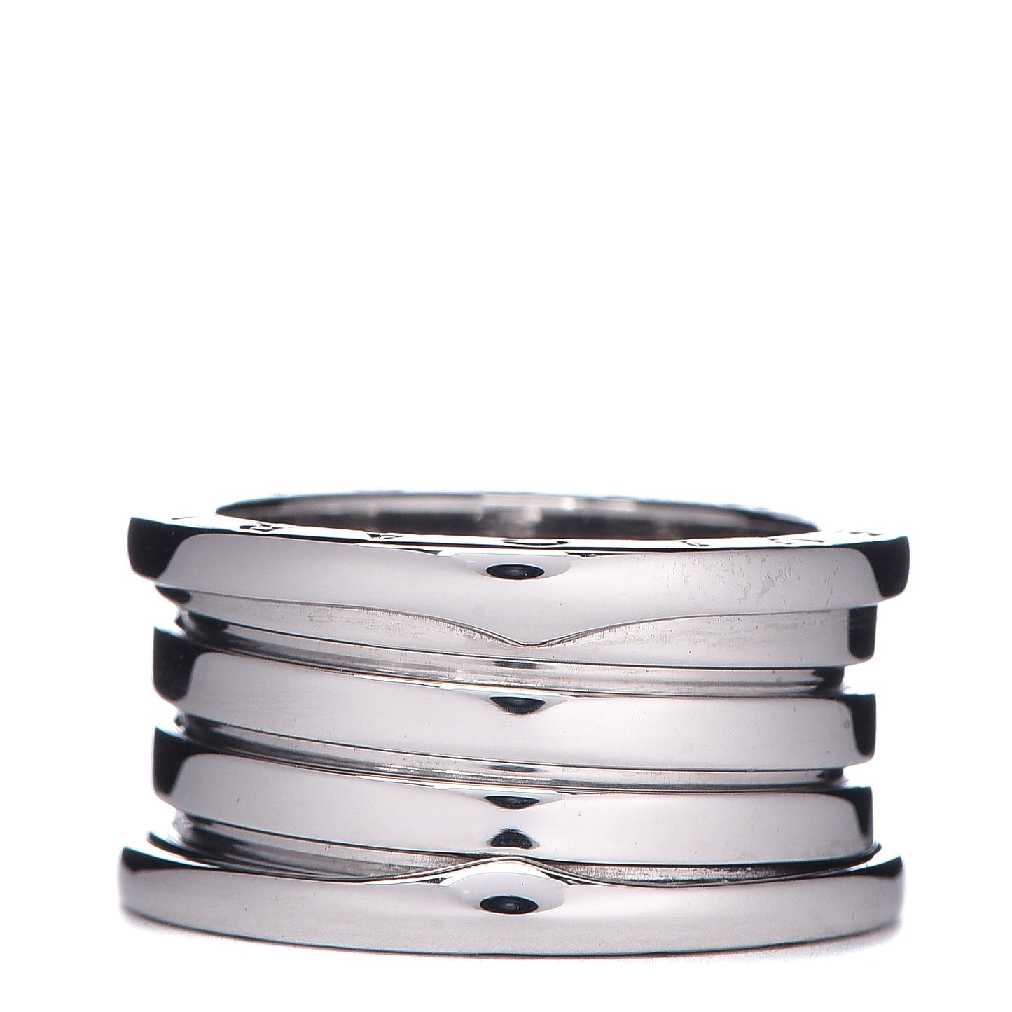 18K White Gold B.Zero1 4 Band Ring 54 6.75