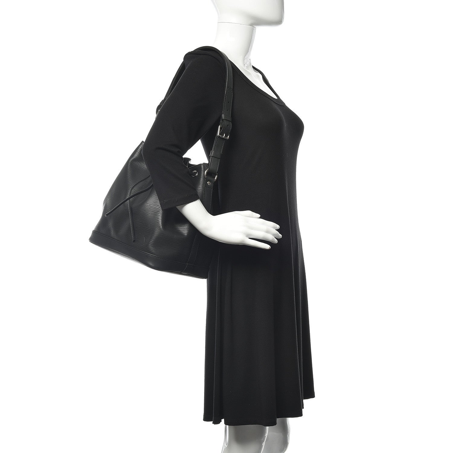 Louis Vuitton Epi Petit Noe NM Black 2 of 11