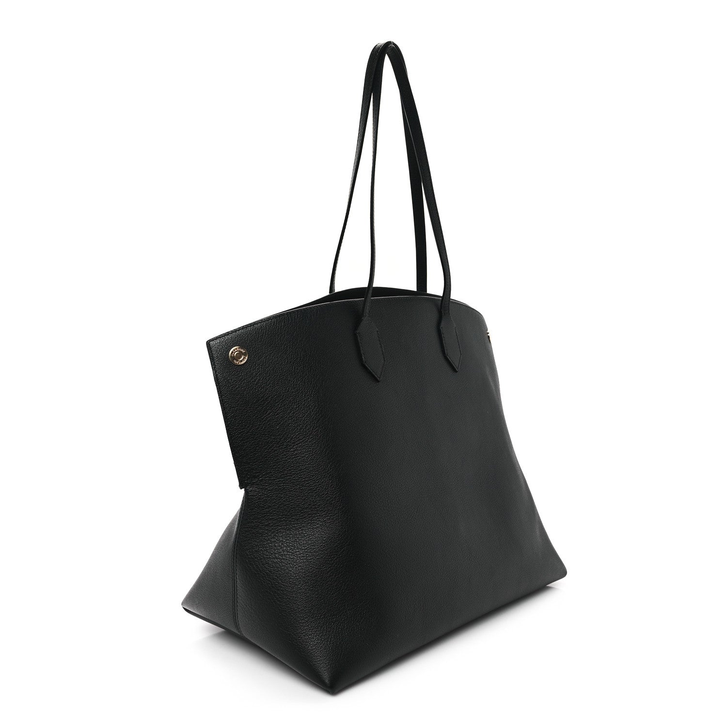 Burberry Calfskin Large Society Tote Black 3 of 10
