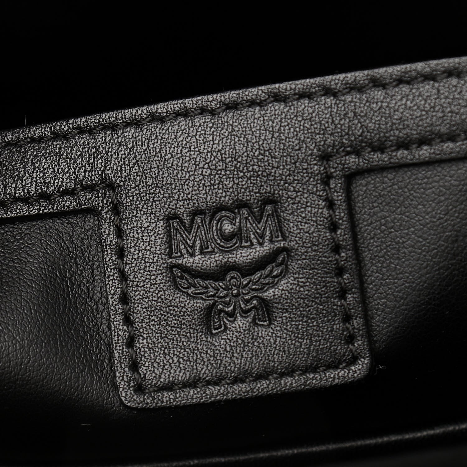 MCM Visetos Small Side Stud Stark Backpack Cognac 6 of 10