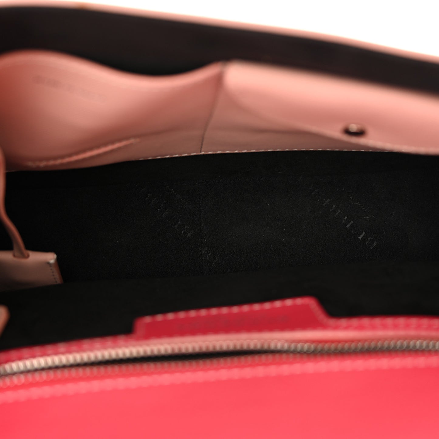 Trench Calfskin DK88 Medium Top Handle Bag Ash Rose Beige Russet