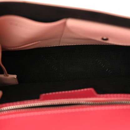 Burberry Trench Calfskin DK88 Medium Top Handle Bag Ash Rose Beige Russet 5 of 16