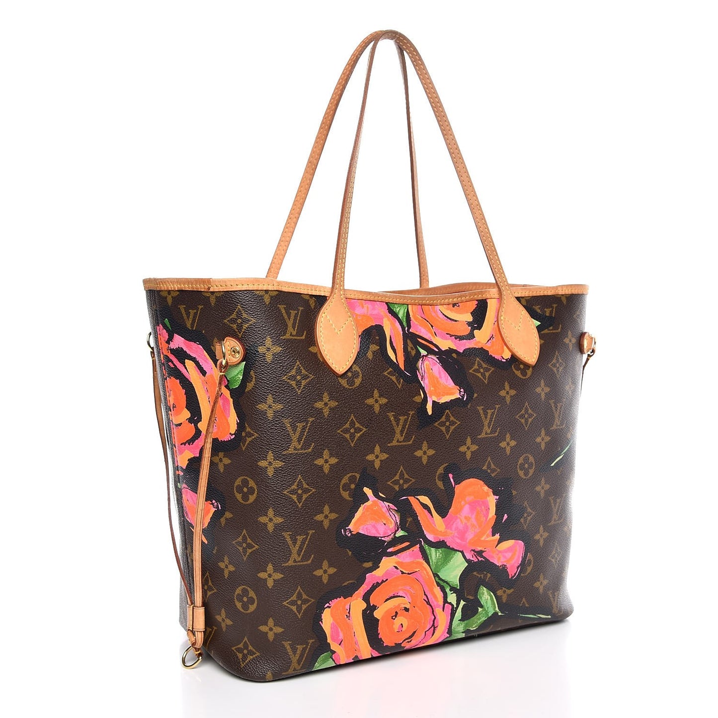 Monogram Roses Neverfull MM