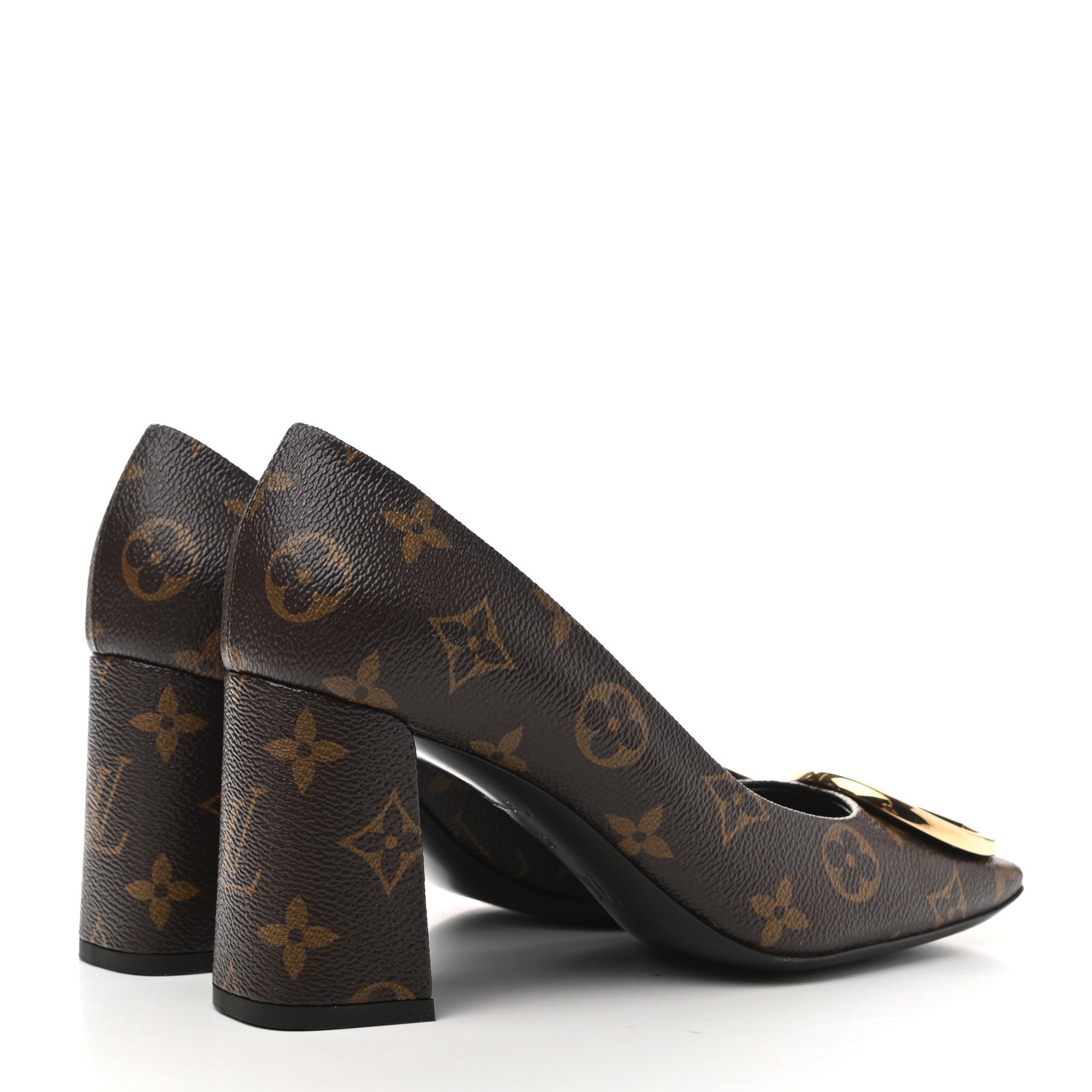 Louis Vuitton Monogram Madeleine Pumps 37 4 of 8