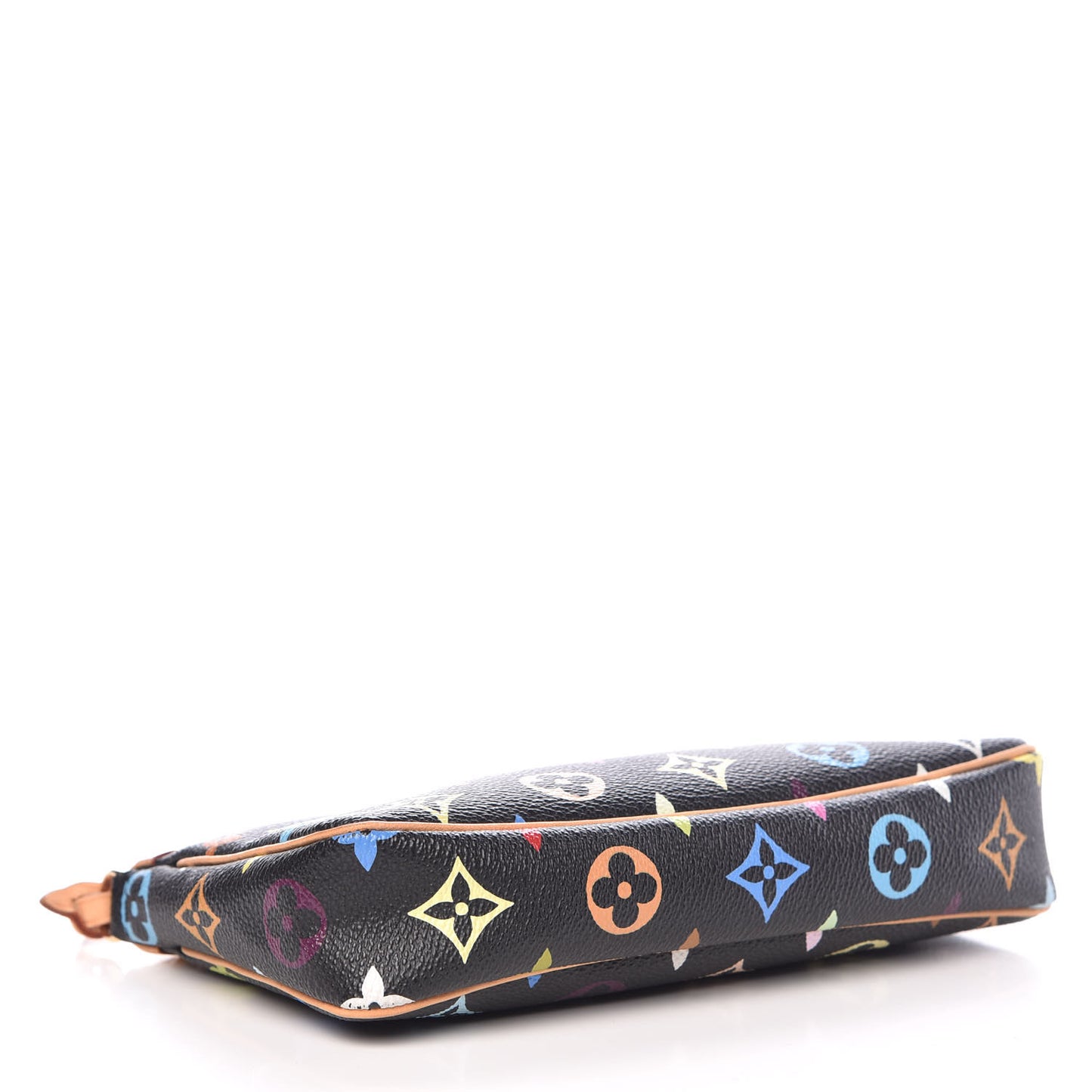 Monogram Multicolor Pochette Accessories Black