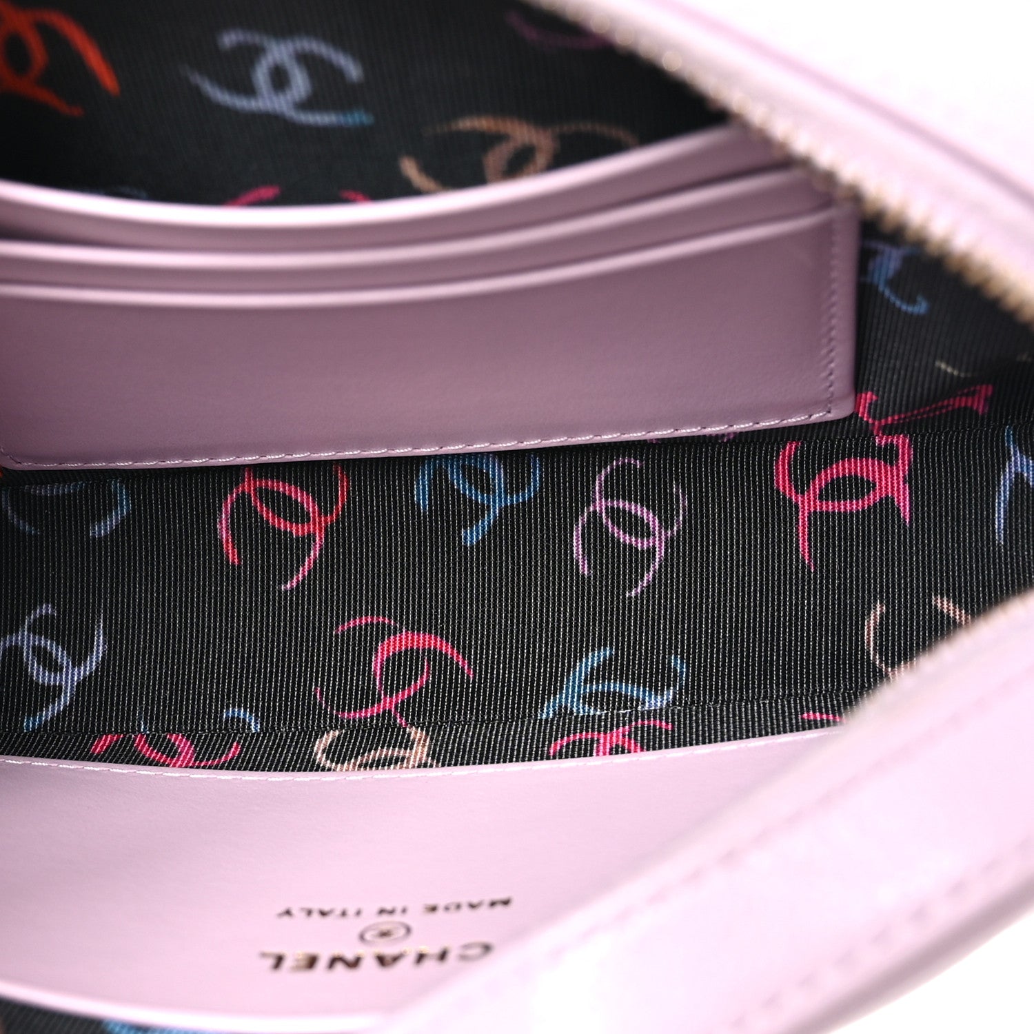 Chanel Caviar Quilted Chain Camera Bag Light Purple 5 of 10