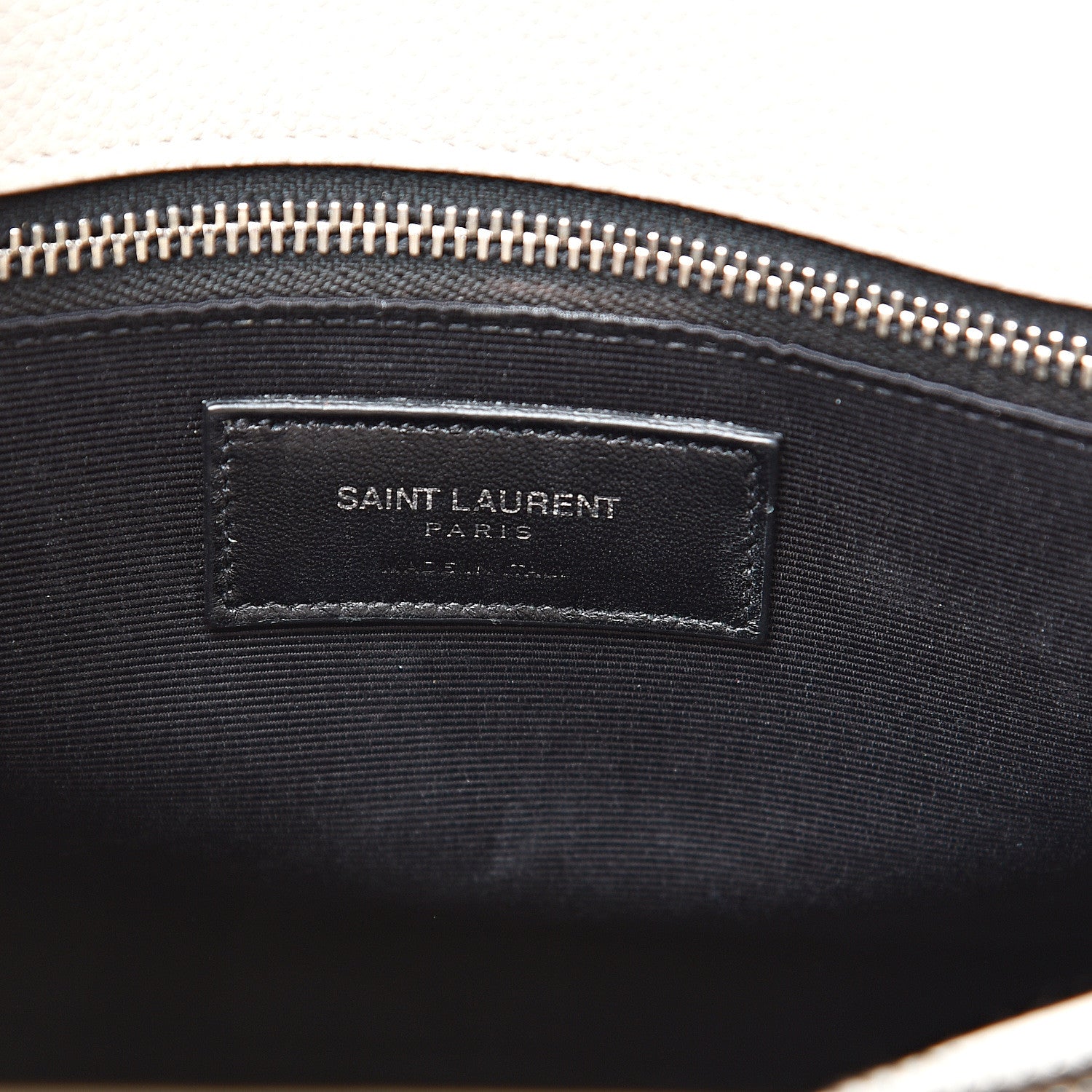 Saint Laurent Grained Calfskin Small Sac De Jour Dove White 5 of 14