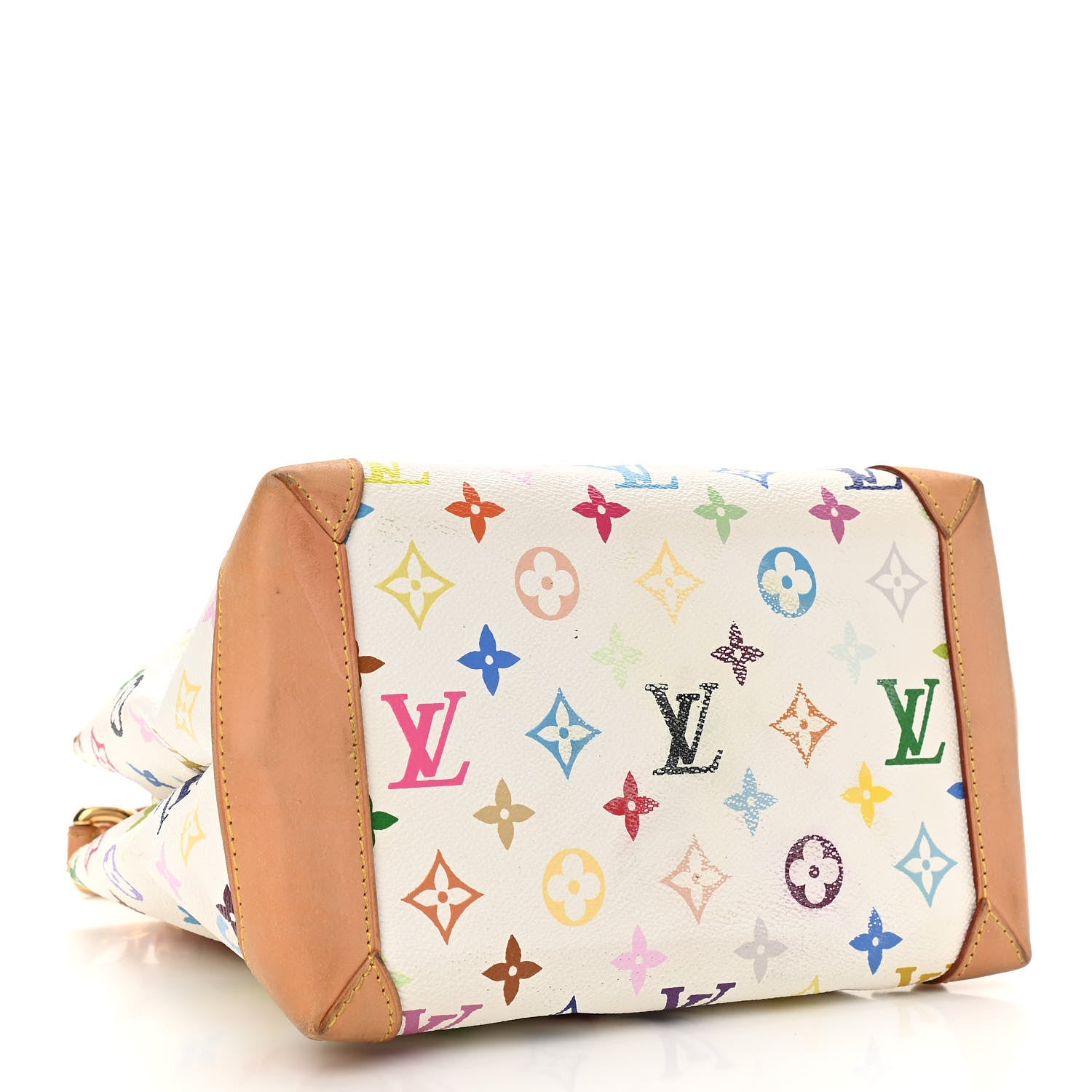 Louis Vuitton Monogram Multicolor Audra White 4 of 12
