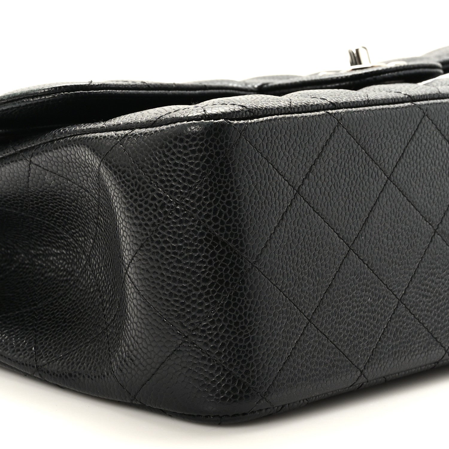 Chanel Caviar Quilted Jumbo Double Flap Black 8 of 10