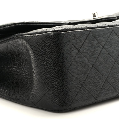 Chanel Caviar Quilted Jumbo Double Flap Black 8 of 10
