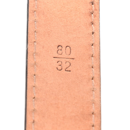 Louis Vuitton Monogram 20mm Initiales Belt 80 32 5 of 7