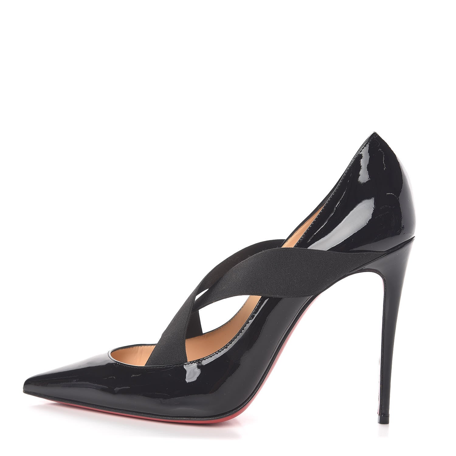 Christian Louboutin Patent Sharpstagram 100 Pumps 40 Black 1 of 10