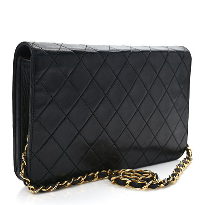 Chanel Lambskin Quilted Small Single Flap Black 3 of 11