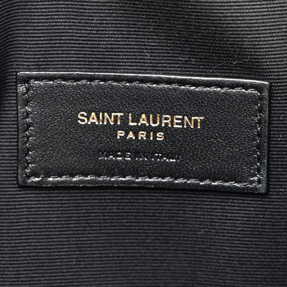 Saint Laurent Grain De Poudre Uptown Pouch Black 6 of 7