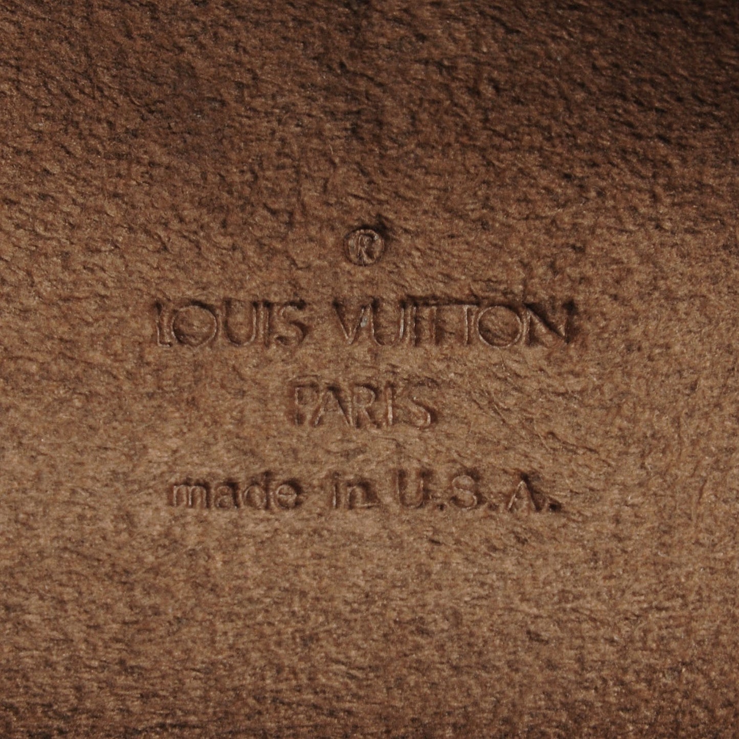 Monogram Multicolor Pochette Accessories Black