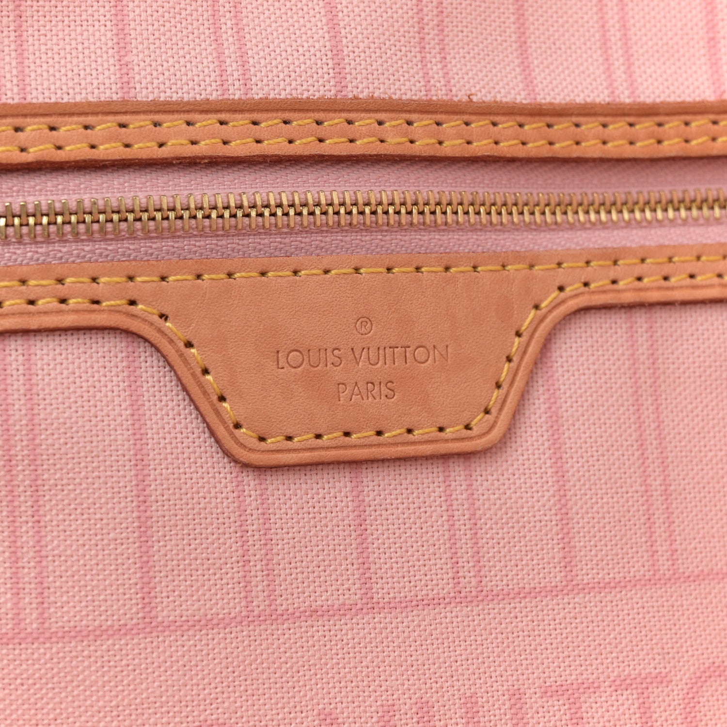 Louis Vuitton Damier Azur Neo Neverfull MM Rose Ballerine 6 of 11