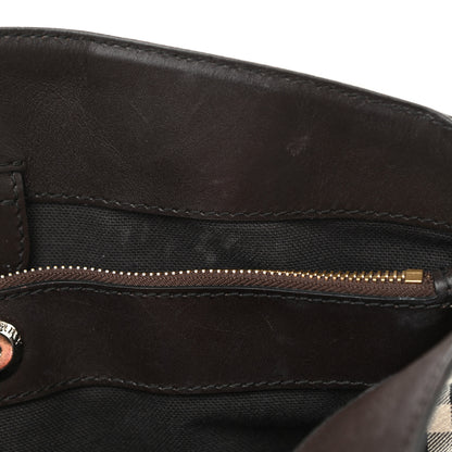 Burberry Haymarket Check Medium Tote Black 14 of 18