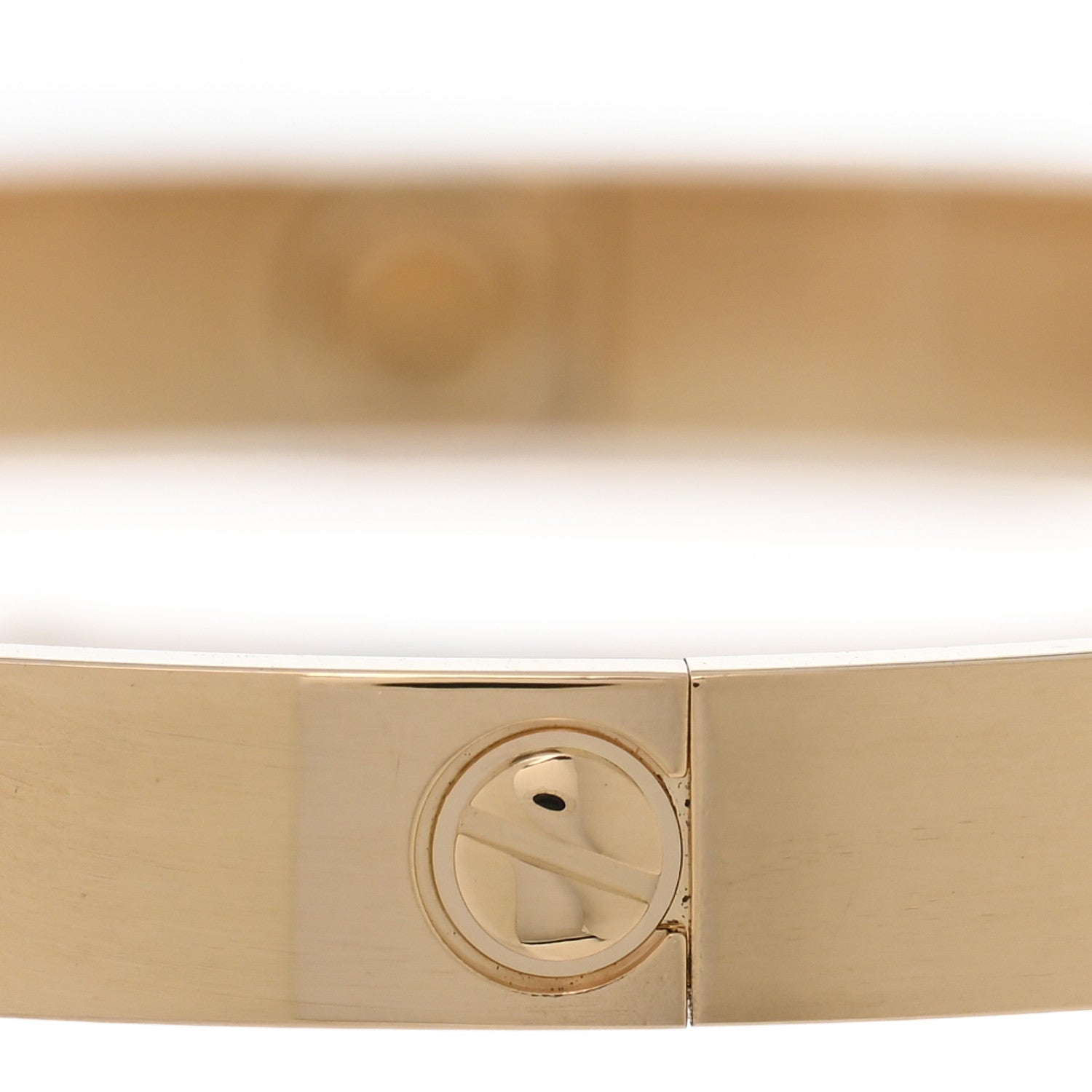 Cartier 18K Yellow Gold LOVE Bracelet 19 5 of 7