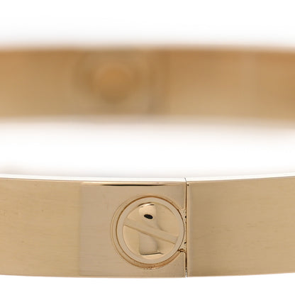 Cartier 18K Yellow Gold LOVE Bracelet 19 5 of 7