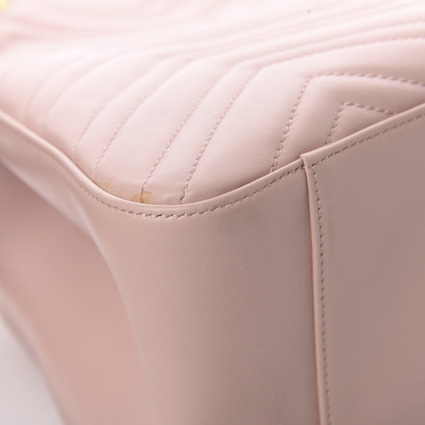 Calfskin Matelasse Medium GG Marmont Shoulder Tote Bag Perfect Pink