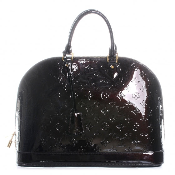 Louis Vuitton Vernis Alma GM Amarante 1 of 7