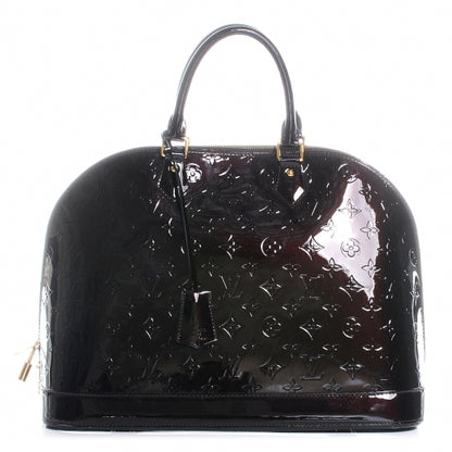 Louis Vuitton Vernis Alma GM Amarante 1 of 7